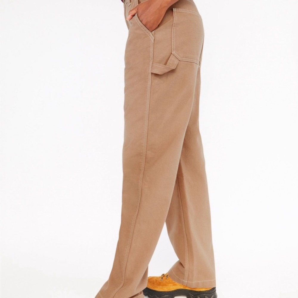 Aritzia x Tna Greenwich Carpenter Pants - In Chasm Dusty Pink Beige - Picture 7 of 7